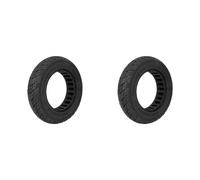 Kznifmk 2X Neumático Sólido Todoterreno de 8,5 Pulgadas 8,5x2 para Scooter 9 9+ Zero 9, Piezas de Neumáticos Resistentes Al Desgaste y A Prueba de Pinchazos, Negro