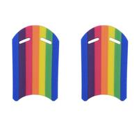 Kznifmk 2X Niños Adultos Iris Natación Kickboard Espuma Flotador Kick Board Piscina Entrenamiento Ayuda Flotador Mano Espuma Tablero Herramienta