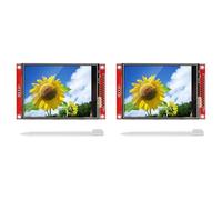 Kznifmk 2X Panel TáCtil con Pantalla LCD TFT SPI ILI9341 de 3,2 Pulgadas, Pantalla TáCtil LCD TFT de 320X240, MóDulo de Pantalla STM32 de 5V/3,3V con LáPiz TáCtil