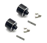 Kznifmk 2X para 144001 1/14 Piezas de ActualizacióN de Caja de Caja Diferencial de ActualizacióN de Metal de Coche RC