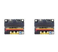 Kznifmk 2X para Microbit Placa de Expansión IO bit V2.0 Placa Adaptadora Horizontal