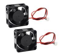 Kznifmk 2X Piezas de Impresora 3D 4020 Ventilador de Enfriamiento DC 24V Mini Enfriador Sin Escobillas Ventilador de Enfriamiento de 40 mm 40X40X20 mm