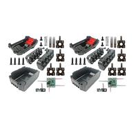 Kznifmk 2X Placa de Circuito de Caja de Batería de Iones de Litio PCB para Zhipu Hongsong Jingmi No Batería de Litio Original de 18 V, 10 Orificios