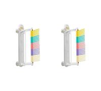 Kznifmk 2X Probador de Salto Vertical para NiñOs, Pato de, Entrenador de Salto Vertical Montado en la Pared, Herramienta de MedicióN de Salto Vertical Reiniciable