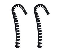 Kznifmk 2X Protectores de Palas de Pala de Hockey Protectores de Palos de Hockey sobre Hielo para Práctica y Entrenamiento Fuera del Hielo Accesorios Negro