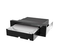 Kznifmk 2X Rack Móvil Universal de Intercambio En Caliente para SSD/HDD de 2,5 O 3,5 Pulgadas, Carcasa de Plano Posterior de Disco Duro Interno Sin Bandeja