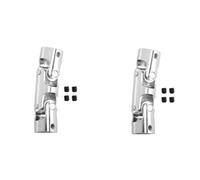 Kznifmk 2X RC Doble Junta Universal Articulación Cardána Coplamientos Cardán con Tornillo, 10X10mm