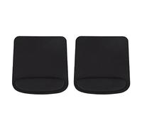 Kznifmk 2X Rectangle Estera de Los Ratones del CojíN de Ratón de Eva del Paño de la Ayuda de la MuñEca para El Negro 210 x 230 x 20M M del Cálculo