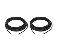 Kznifmk 2X RG174 Cable Coaxial de la Antena WiFi del Router Conector de Longitud de 5 M Negro