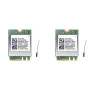 Kznifmk 2X RTL8821CE 802.11AC 1X1 Wi-Fi + BT 4.2 Tarjeta Adaptadora Combinada 915621-001 Tarjeta Inalámbrica Netowrk para ProBook 450 G5 Series