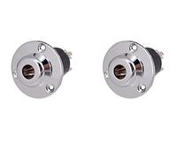 Kznifmk 2X Salida de Guitarra Baja Pin Final de Entrada Enchufe-6.35 Ecualizador de Guitarra Acústica EQ Preamplificador Enchufe