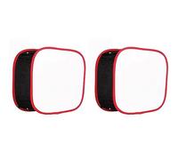 Kznifmk 2X Softbox Plegable Portátil Panel de Luz LED Difuso Modificador de Iluminación de Habitación para Luz LED