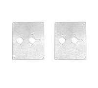 Kznifmk 2X Soporte de Placa de Montaje del Calentador Superior del Aire del Automóvil Base del Calentador de Estacionamiento para Calentador Diésel para Airtronic D2 D4