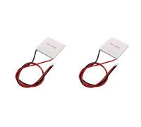 Kznifmk 2X Tec1-12706 Enfriador Termoeléctrico Peltier 40x40mm 12v Refrigeración Semiconductor Qcmax 60-72w Pieza Refrigeración