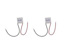 Kznifmk 2X TEC2-19003 Enfriador Termoeléctrico Peltier 30X30mm 19003 Módulo de Elementos Dobles Hoja de Enfriamiento Electrónica