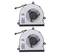 Kznifmk 2X Ventilador de Enfriamiento de La CPU de Ordenador Portátil 15-AC 15-A 15-AF 250 G4 15-Ac121Tx 15-Ac121Dx 813946-001 Dc28000Gaf0Fcc2 Dfs561405Fl0T Radiador Enfriador