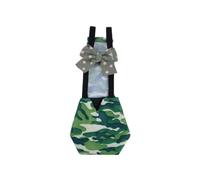 Kznifmk 3 PañAles Reutilizables Premium para Pato y Pollo para Mascotas, PañAles Impermeables para de Corral con Pajarita, PañAles para Patitos para Mascotas, L