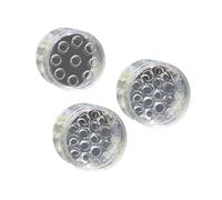 Kznifmk 3 Piezas de Soporte de Tallo de Ikebana en Espiral, Rejilla Floral Reutilizable Transparente para Florero, Moldeador de Flores (2L+1S)