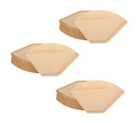Kznifmk 300Pcs Filtros de Café Papel de Cono Desechable Filtro de Café Filtro Natural Sin Blanquear 4-6 Tazas