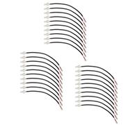 Kznifmk 30Pcs LED Smart Tail Light Cable Direct Fit Scooter Batería Línea Plegable Resistente Al Desgaste para M365