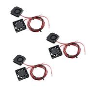 Kznifmk 3X 4010 Ventiladores DC 24V Extrusor Hot End Fan Y DC 24V Turbo Fan para 3/3 Pro 3D Printer
