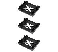 Kznifmk 3X 5.25 Posición de la Unidad óptica 2.5 Pulgadas Una 3.5 Pulgadas SSD 8CM Ventilador HDD Adaptador Bandeja Dock Soporte de Disco Duro para Caja de PC