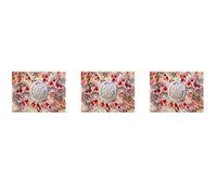 Kznifmk 3X 5D Pintura de Diamante Carpa Bordado de Diamantes Taladro Completo Redondo Kit de Punto de Decoración de Diamantes