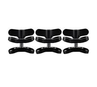 Kznifmk 3X Accesorio de Camara Clip de Mariposa de Bola de Luz de Buceo Abrazadera de Brazo Montaje de Aluminio para 3 + / 4/5 Gitup SJ6000 Camara Negro