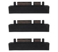 Kznifmk 3X Ángulo Recto de 90 Grados Sff-8482 SAS 22 Pin A 7 Pin + 15 Pin Adaptador de Banda de Disco Duro