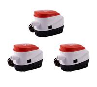 Kznifmk 3X Bomba de Achique AutomáTica de 12V 750Gph con Interruptor Flotador Interno AutomáTica Sumergible para de Agua con Interruptor de Flotador Marina/Tanque de Cebo/Pescado