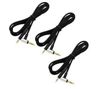 Kznifmk 3X Cable de Audio de Repuesto para Auriculares -M50X M40X Se Adapta A Muchos Auriculares