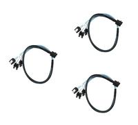 Kznifmk 3X Cable Interno Mini SAS una, SFF-8643 una Salida hacia Adelante Compatible con el Disco Duro del Controlador (1,6 Pies)