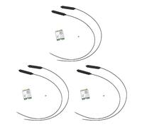 Kznifmk 3X Doble Banda 2.4Gbps Wi-Fi 6 AX200NGW 802.11Ax / AC -MIMO 2X2 WiFi AX200 NGFF M.2 Bluetooth 5.0 Tarjeta WLAN de Red + Antena