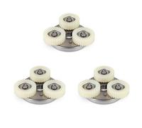 Kznifmk 3X Engranaje Planetario de 36T con Embrague para Motor Bicicleta EléCtrica Bicicleta EléCtrica Engranaje de Nailon Piezas de Bicicleta EléCtrica