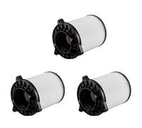 Kznifmk 3X Filtro de Aire del Coche Apto para Quattroporte V6 3.0 Petróleo Crudo 670004604