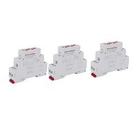 Kznifmk 3X GRV8-04 M460 Relé de Monitoreo de Voltaje Trifásico Secuencia de Fase Protección de Falla de Fase Relé de Control de Voltaje