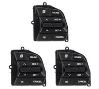 Kznifmk 3X Interruptor de Botón de Control de Crucero del Volante del Lado Derecho del Coche para 9 LF