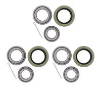 Kznifmk 3X Kit de Cojinetes de Cubo de Remolque para 3500 Eje de 84 de 1,719 Pulgadas L68149 L44649