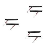 Kznifmk 3X Luces Reflectoras de Parachoques Trasero del Coche una Prueba de Polvo una Prueba de Agua Luces Traseras para Correr Luz de Freno para AXEla 2004-2009