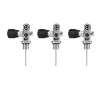 Kznifmk 3X Nueva ActualizacióN Universal SubacuáTica Buceo Buceo DIN/VáLvula de Tanque de Yugo, M18X1.5