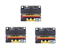 Kznifmk 3X para Microbit Placa de Expansión IO bit V2.0 Placa Adaptadora Horizontal