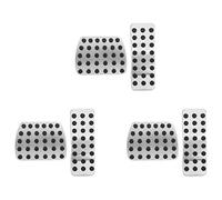 Kznifmk 3X Pedal de Acelerador de Coche Y Almohadilla de Pedal de Freno para Una B Gla Cla Clase W177 W247 X257 C118 X247 2019 2020