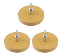 Kznifmk 3X Removedor de CalcomaníAs para Coche,Removedor de Goma NeumáTico, PelíCula de Rueda, EliminacióN de Pegamento, Borrador, Placa, Raspador, Limpiador Pintura, Herramienta de Pulido