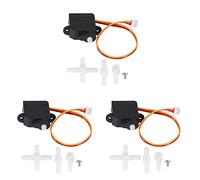 Kznifmk 3X Servo Digital 2G Servo 2.2G para Micromodelos de Aviones Coches Camiones Orlandoo Hunter Piezas