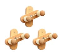 Kznifmk 3X Soporte de Pared para Colgar Guitarra, Soporte de Gancho Ajustable para Guitarra Soporte de Pared para Guitarra para Bajo EléCtrico AcúStico Guitarras Ukelele