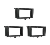 Kznifmk 3X Tablero de Radio de Coche de 2 DIN para 2011-2015 Adaptador de Placa de Estéreo de DVD Montaje Bisel de Instalación de Tablero