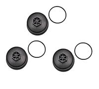 Kznifmk 3X Tapa del Filtro de Aceite Carcasa Tapa Superior 3M5Q6737AA 1103L7 1103P8 73500070 para Transit MK7 /Galaxy/Mondeo/Focus/