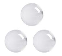 Kznifmk 3X Transparente Bola de Cristal de Cristal Esfera de Sanación Esfera Curativa Fotografía Apoyos Bola Decoración 50Mm