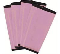 Kznifmk 4 Piezas Botas para Caballos Juego de 4 Polainas para Caballos Envolturas para Piernas Entrenamiento Deportivo Suministros Profesionales Rosa