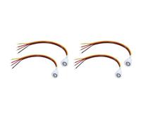 Kznifmk 4 Uds Interruptor de Atenuación Táctil DC3.7V 5V 12V Sensor de Interruptor de Atenuación Continuo para Luz LED, RV, Gabinete, Armario y Tira